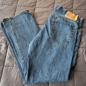 Levi's Men's 501 Classic Original Fit Blue Jeans Sz 36x32